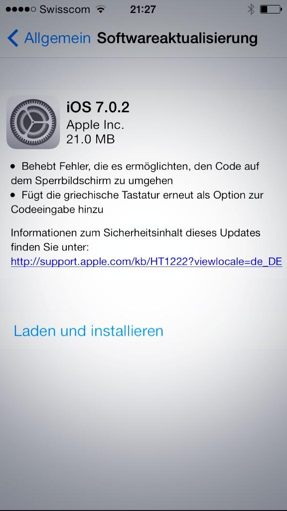 hypebyblick's tweet photo. Der erste iOS7-Fix ist da #LockScreenhack http://t.co/7XyVLFhqXc
