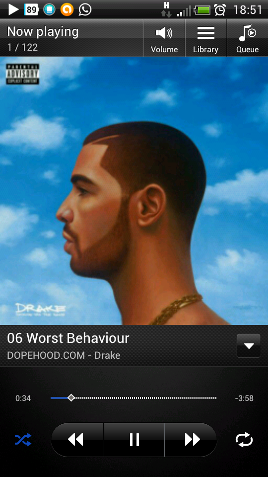 de_GENERAL_'s tweet photo. Dope tunez #Drake http://t.co/PreGKvACzA
