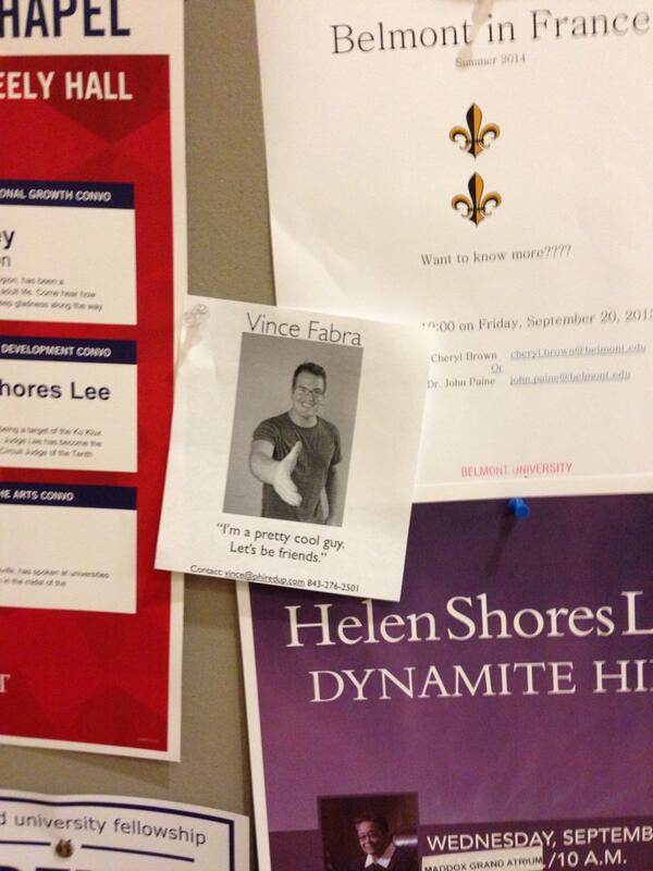 Fraternity_Blog's tweet image. Haha! @vincefabra: Some Fraternities use flyers to make friends. I'd thought I'd give it a try.