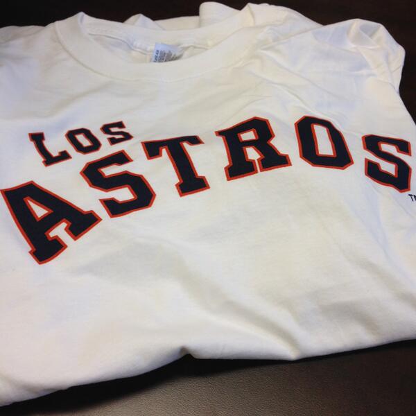 Houston Astros on X: Anyone who RETWEETS this will be eligible to win this  Los #Astros t-shirt!   / X