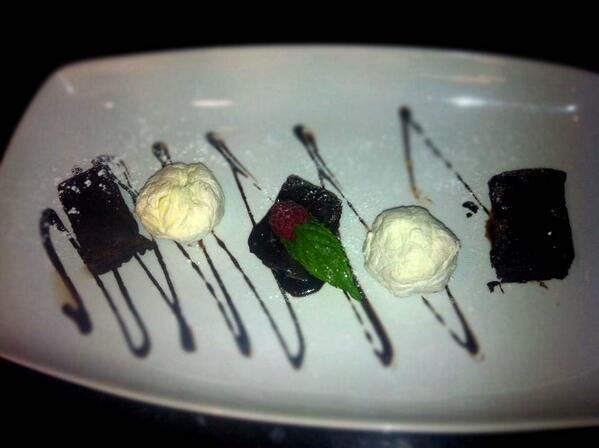 Well hello! The #desserts keep coming (well, it is nearly the weekend!) thanks to our Cibo Restaurant in #Stockport