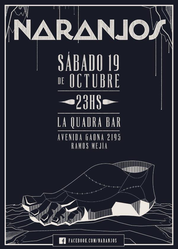 Habemus fecha! 19 de Octubre, 23hs en <a href="/LaQuadraBar/">La Quadra Bar</a>