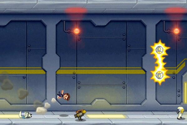 cslater07's tweet photo. I just flew 177m in an explosive game of Jetpack Joyride on iPhone. Bam! http://t.co/jrToTt4nwr http://t.co/vMNCQ8DHhN