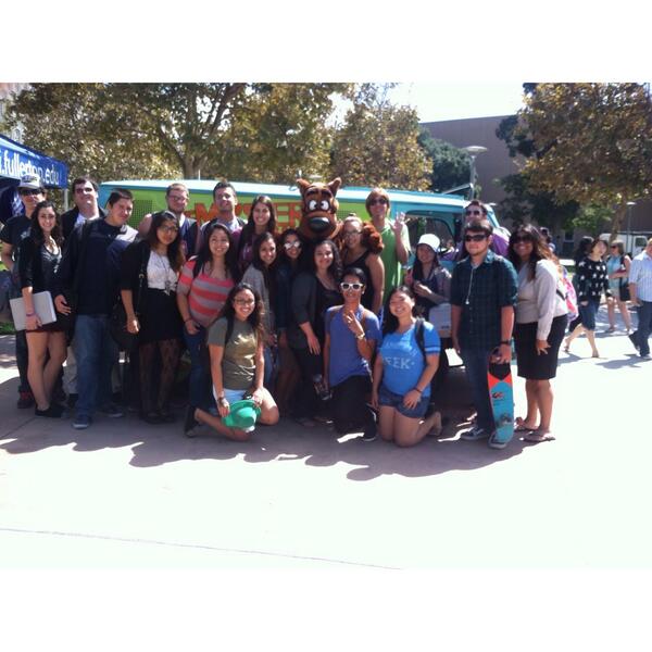 Ran into Scooby and shaggy on campus