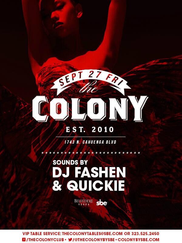 The Colony Nightclub tweet media
