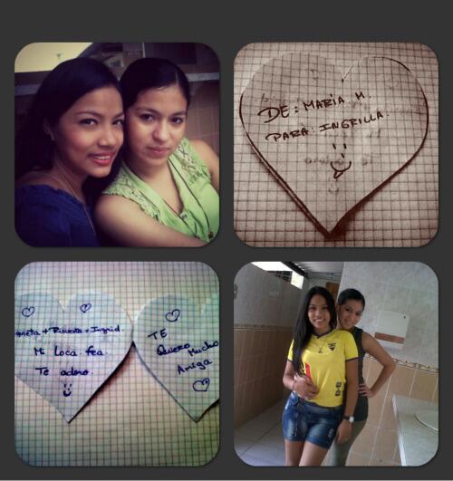 ingridpacheco06's tweet photo. Aaaww notitas que enamoran!! Te adoro miwa!! @mari_gaby18 http://t.co/FK6YCji9Cq