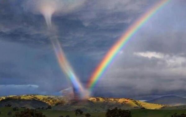 Rainbow meets Tornado.