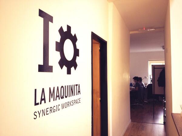 ¿Estás para sumarte al movimiento del #coworking en #BuenosAires? Vení a #lamaquinita! #cowork #emprender