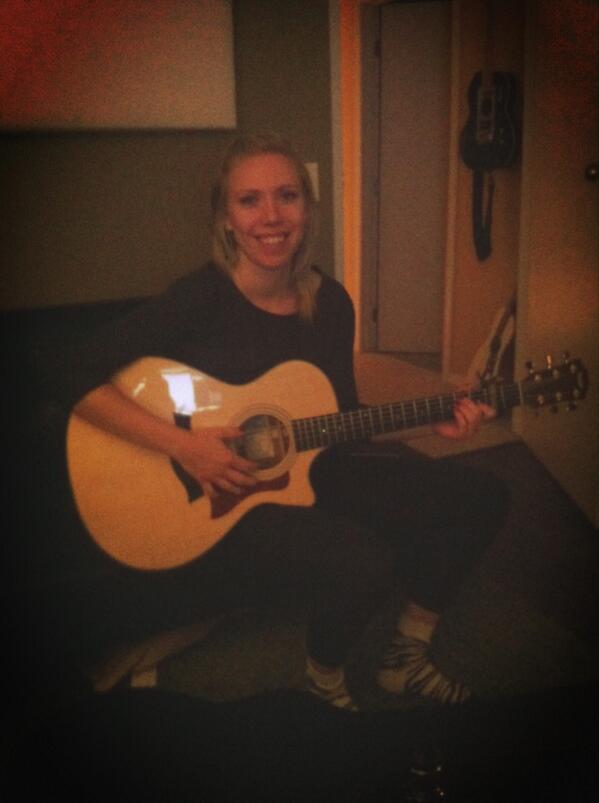 Starting a project with Katie Mondey tonight! Winner of the #indiebandchallenge #yyc