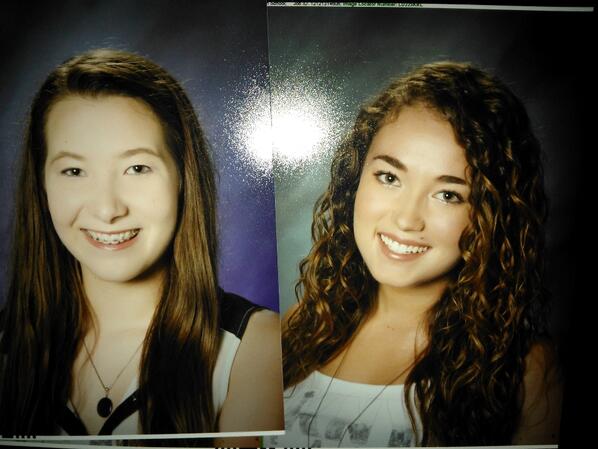 AnnaBethHansen's tweet image. Can you tell that we're related?Yeah, me neither.#practicallytwins