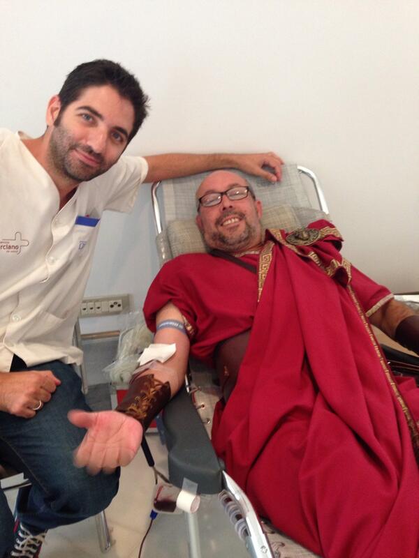 @CyR_Cartagena  Ibernon dando ejemplo #donandosangre #regalandovida