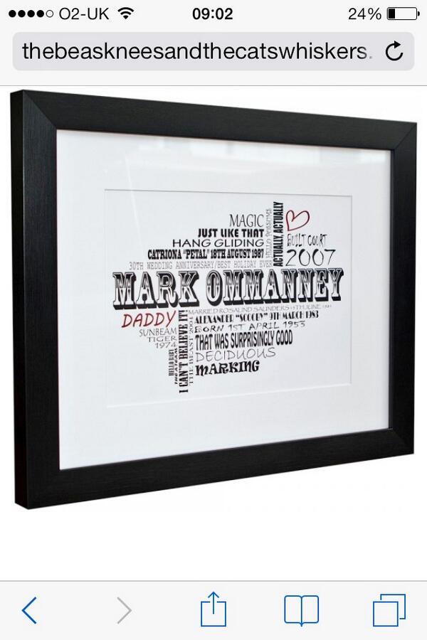 Does anyone know a company who produces custom typography prints? Something like this: