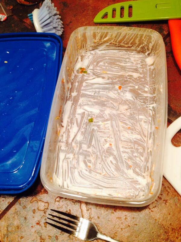 kutzy6's tweet photo. Atleast I know it was good! @kutter04 #surprisespread #allgone #howwasit?!  #noneforme http://t.co/WO87FAbxqj