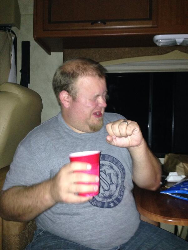 ryanstrecker's tweet photo. Purple drank on the @rvofdoom http://t.co/wZQitqG0PR