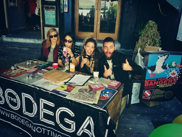 YO NOTTS FRESHERZ! Come check <a href="/bodeganotts/">The Bodega</a> at the alternative freshers fair up at Rescue Rooms! Yaga yaga BO