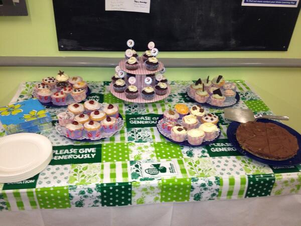 @macmillancoffee <a href="/HindleyExtra/">Tesco Hindley Extra</a> coffee morning at hindley 😃