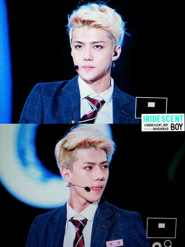 OhSehunNet's tweet photo. SEHUN, Super Model Contest 2013 cr:iridescent boy  http://t.co/cNuysJeyzu