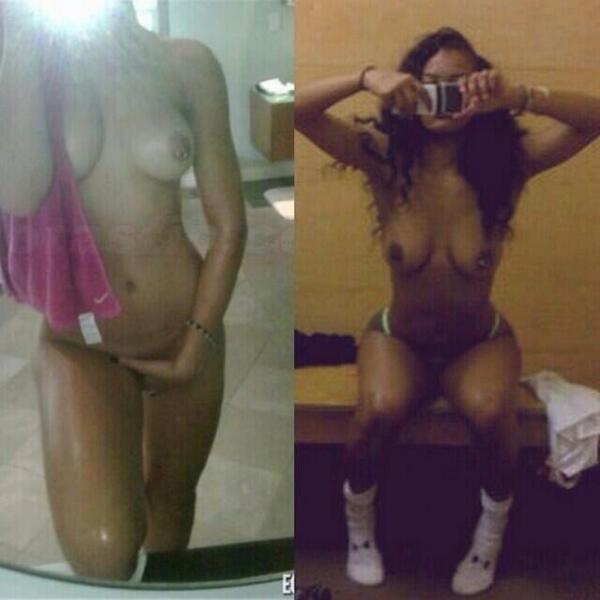 Rihanna on the left, Teyana Taylor to the right! 