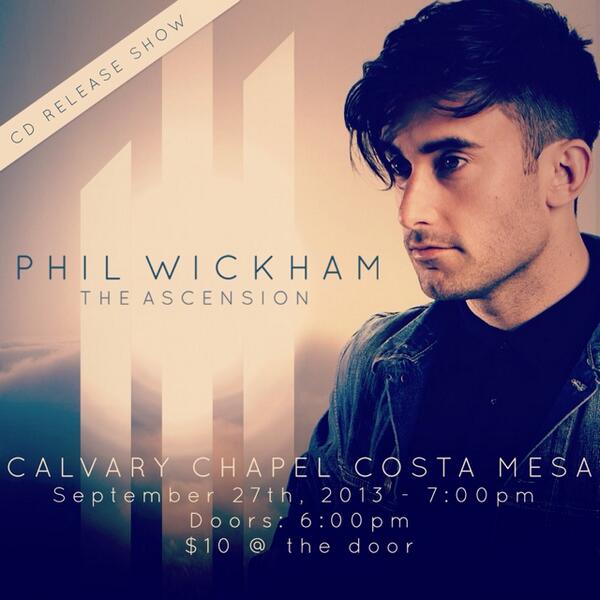 philwickham's tweet photo. SOCAL CD RELEASE CONCERT TONIGHT!
Calvary Chapel Costa Mesa
7pm
Doors 6pm
$10 @ the door
RSVP https://t.co/SIa00MqCjk http://t.co/wRTtEbAWUJ