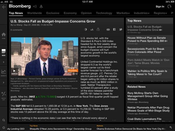 BalSamicBottle's tweet photo. S&amp;P500 adjusting down below 1,700  points uncertainty about U.S. fiscal budget // see image by Bloomberg http://t.co/kDHi4blIAs