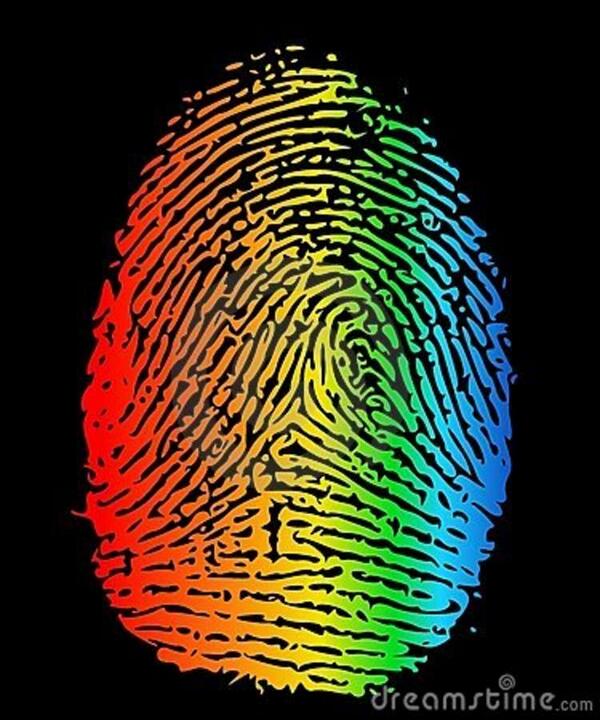 LGBTyouth2's tweet photo. A fingerprint identifies someone, and EVERYONE should be proud of their own identity. #LGBT http://t.co/XVSJvtl4bl