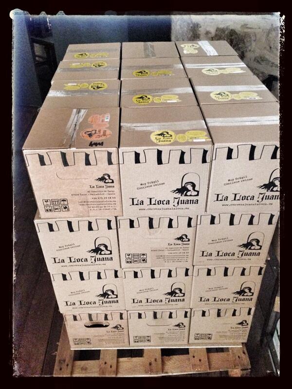 La cerveza de <a href="/Iscar_/">Íscar</a>  rumbo a Londres , por fin los ingleses beberán cerveza de la buena