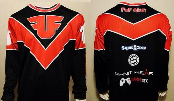 TeamFUF's tweet photo. Jersey for @UMGEvents Dallas. Design by @Gamer_GFX and done by @PWNITWEAR http://t.co/kRAXTYzsen