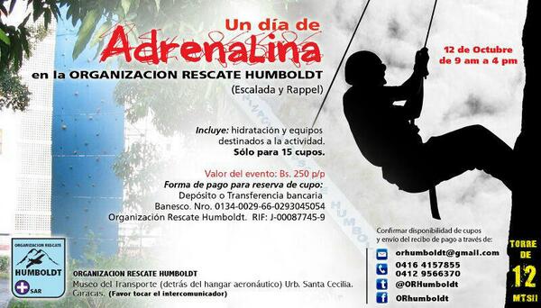 El 12 de Octubre un día de adrenalina con la ORH
