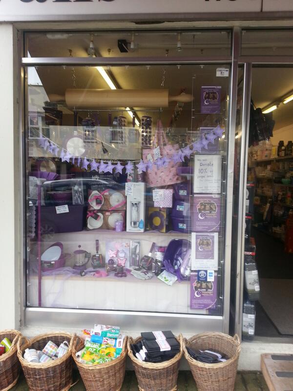 CHSW's tweet image. Look at the lovely Evans Hardware shop window in #Saltash - all ready for our #MoonlightMemoryWalk next Saturday