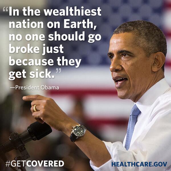 sporknotes's tweet image. Nobody in America should go broke because they get sick. #Obamacare will help make sure that doesn't happen: