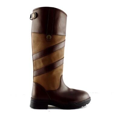 Tayberry Shergar two tone leather boot 