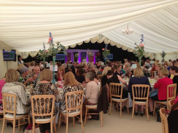 StRichardsHosp's tweet photo. Enjoying @worcswomen awards @FewsMarquees, stunning venue! http://t.co/DkJtsbK4I8