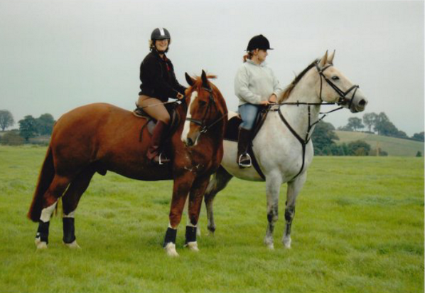 bexatherself's tweet photo. This pair we're born for the hunting field. Miss my boy xxx http://t.co/JSZr1ldSFT