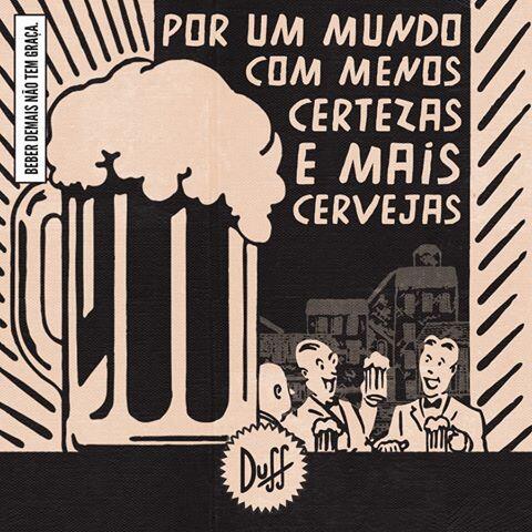 Cerveja Duff Brasil tweet media