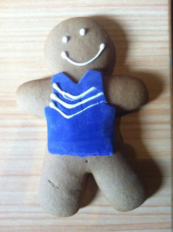 deanopig's tweet photo. Gingerbread Docker. #nomoresleeps #AFLGF #gofreo @Fremantle_FC http://t.co/jpS3yMjFfA