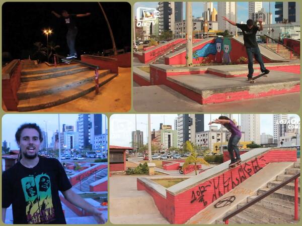 lojaqix's tweet photo. Conheça a Skate Plaza Manaíra, situada em João Pessoa apresentado por @mauricionavaskt. http://t.co/2x0nNI2jf4 http://t.co/V9QnsMcr2R