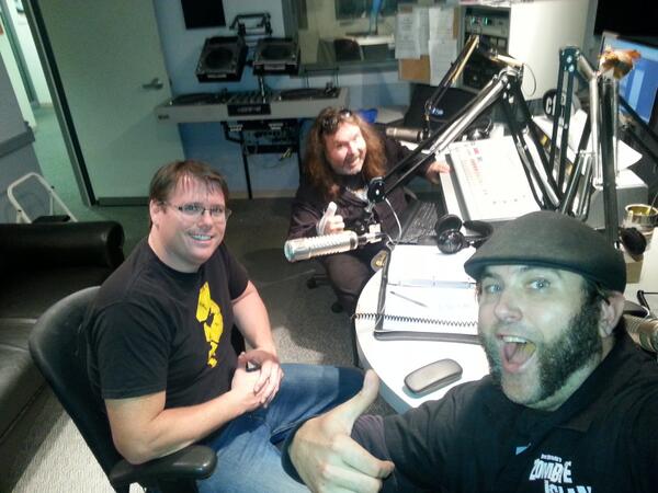 PhilPattison1's tweet photo. At CFMU @LivingDeadLive  @kreegs1976 http://t.co/aPDjE8ms6P