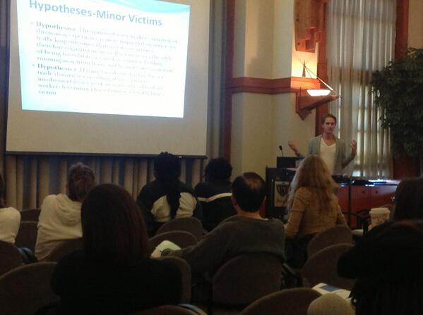 HT_Conference's tweet photo. Chohaney on risk perceptions, at #HTPSWC http://t.co/7PIkyM5Krw