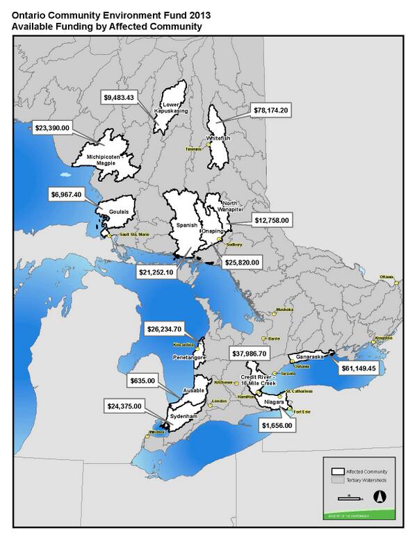 ONenvironment's tweet image. Projects from 13 communities have the opportunity to get polluters’ penalty money to protect the environment #OCEF