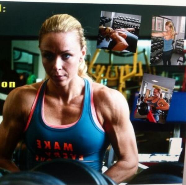 alexhipwell's tweet photo. 6 weeks out from my first figure competition:-) watching @Bodybuildingcom updates of #Olympia totally pumped now! http://t.co/7R1noAuQ6D
