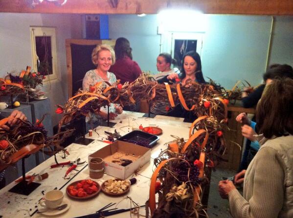 Geslaagde herfstworkshop gehad! Dinsdag alweer de laatste......