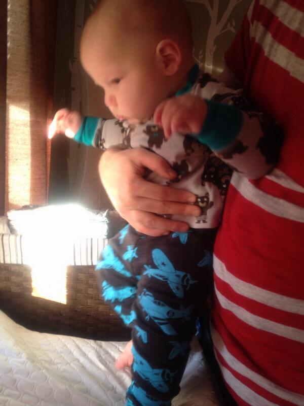 mandersoncooper's tweet image. Teaching Jameson some science tonight. #mixingpatterns #pajamad #micmacmall