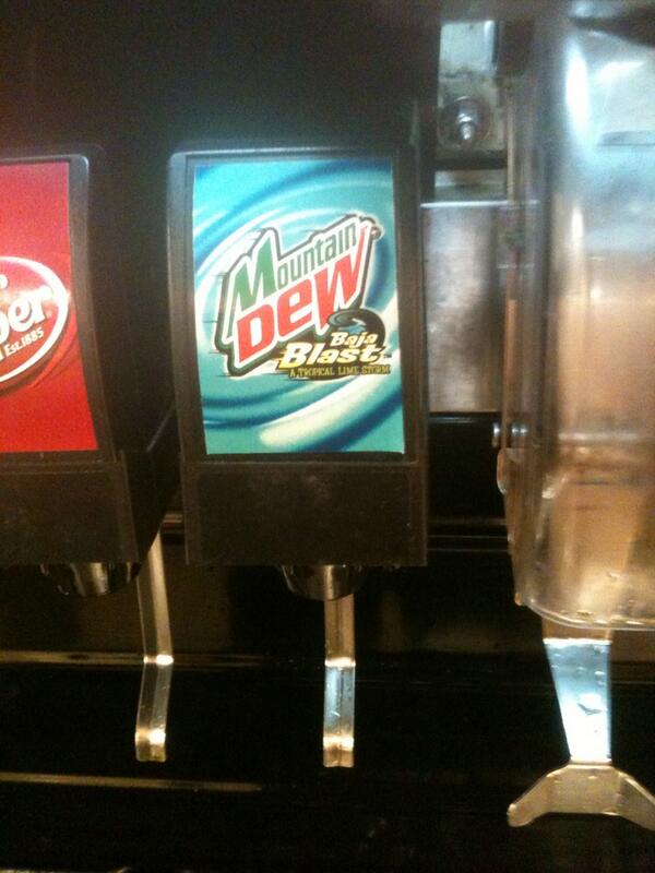 wilcam5's tweet photo. Baja blast came to Greenville score http://t.co/762MwZtmyB