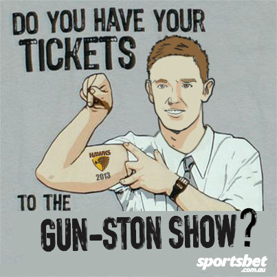 sportsbetcomau's tweet photo. Lake a worthy winner but massive props to four-goal hero Jack Gunston #AFLGF http://t.co/RXEGmLpoDX