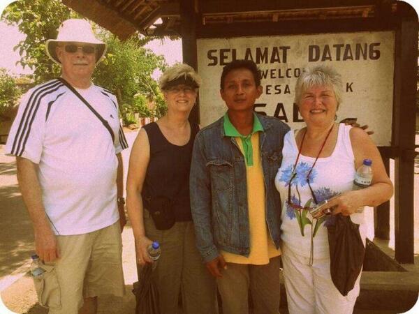 '@De_ones: with my guest in Sade Village #traditionalVillage #lombok '
