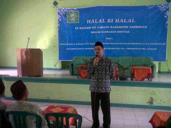 KangZENAdv's tweet photo. Halal Bi Halal bersama Guru Ma'arif Kab. Grobogan @jatengbangkit http://t.co/GtYG8z6heA