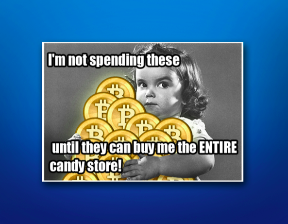 TuurDemeester's tweet photo. A slide from the presentation I gave yesterday "Monetary Darwinism - fiat vs. Bitcoin" http://t.co/QheGcdLl3b