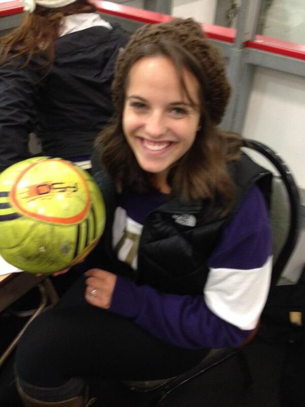 Aren't we a hockey league? MT <a href="/UWHockey/">Carol Rose</a>: Did <a href="/mikeyremedios/">Michael Remedios</a> sign a soccer ball and give it to a fan?