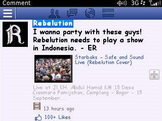 Much love for @RebelutionMusic from @StarbaksMUSIC #indonesianreggae