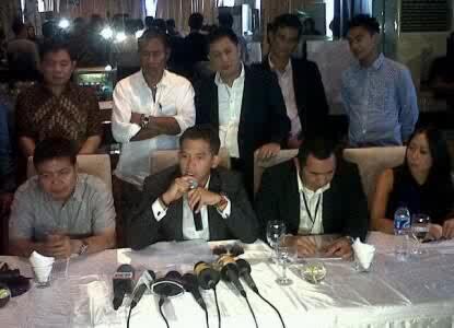 Konferensi Pers, Pngangkatan Ketua Umum FJSI ( Federasi Jet Sport Indonesia )